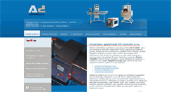 Desktop Screenshot of adcontrols.cz